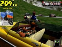 Crazy Taxi, capture d'écran